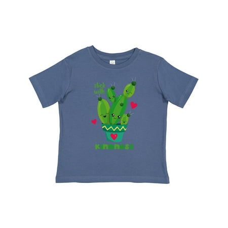 

Inktastic Cactus Kindness Gift Toddler Boy or Toddler Girl T-Shirt