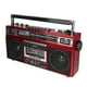 thumbnail image 1 of Radio y reproductor de casetes Boombox Supersonic SC-3201BT de 4 bandas, 1 of 4