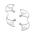 thumbnail image 2 of Yinanstore Protection de Drone Cage de Drones Protège-Hélice Cerceaux de Protection Légers Couvercle de Protection d'Hélice pour Accessoire Mini4 Pro, 2 of 8