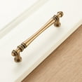 thumbnail image 4 of KOOFIZO 10 Pack Classical Cabinet Pull - Antique Brass Furniture Handle, 5 Inch/128mm Screw Spacing, 4 of 8