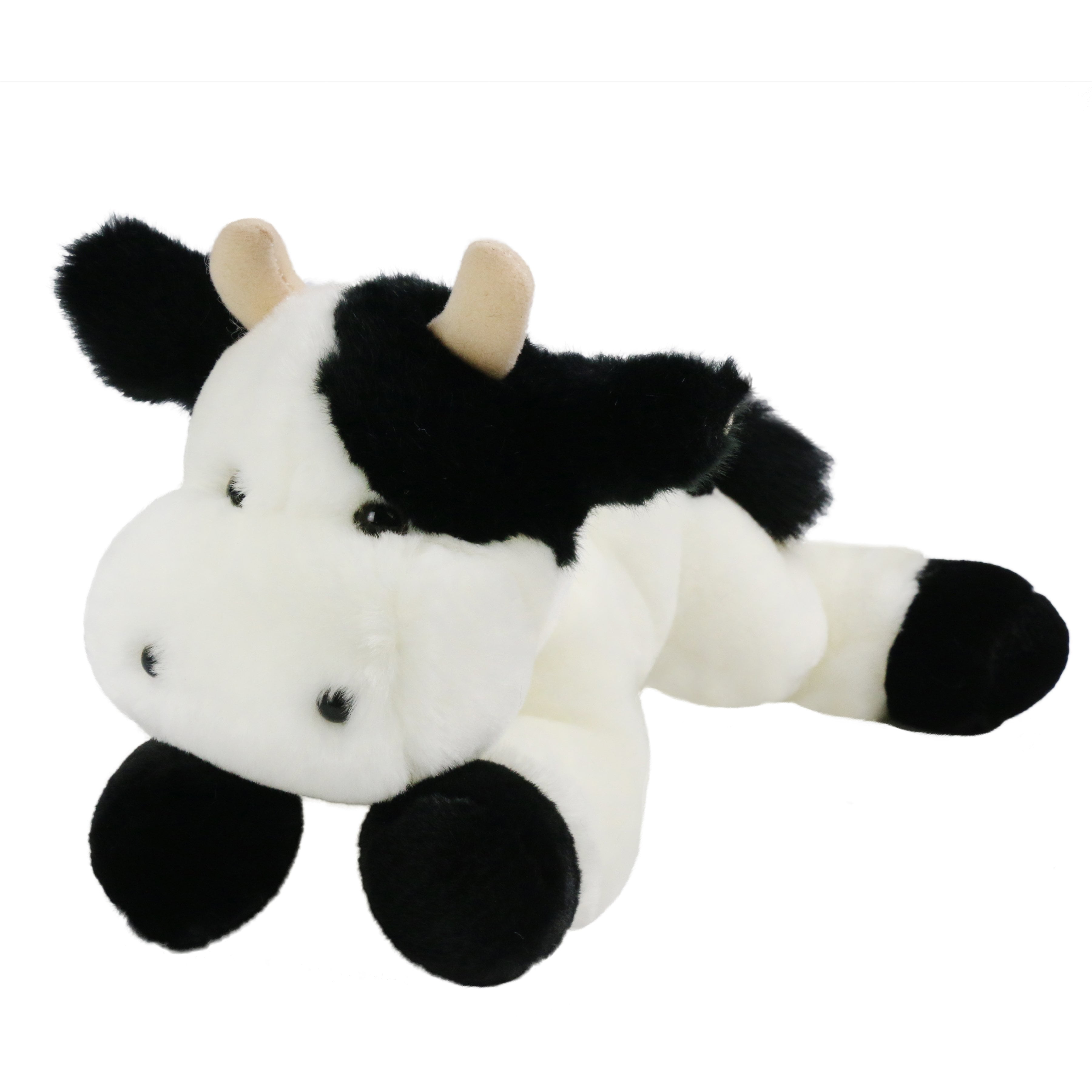 SpecialYou 11'' Dairy Cow Stuffed Animal Adorable Plush Toy White&Black