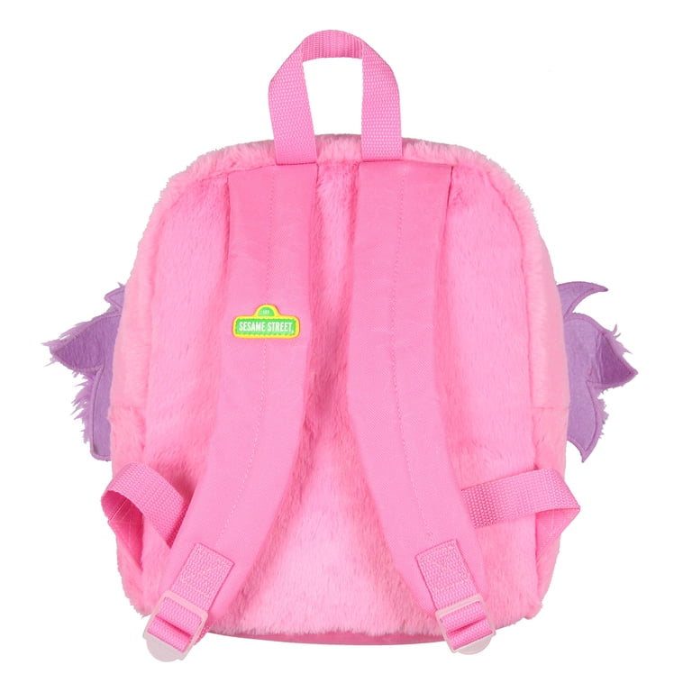 PJammy Sesame Street Plush Abby Cadabby Backpack, 12 Inch, Smile