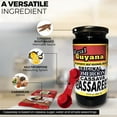 Real Guyana 13Oz Cassareep Sauce, Guyanese Cassava Based Marinade Sauce