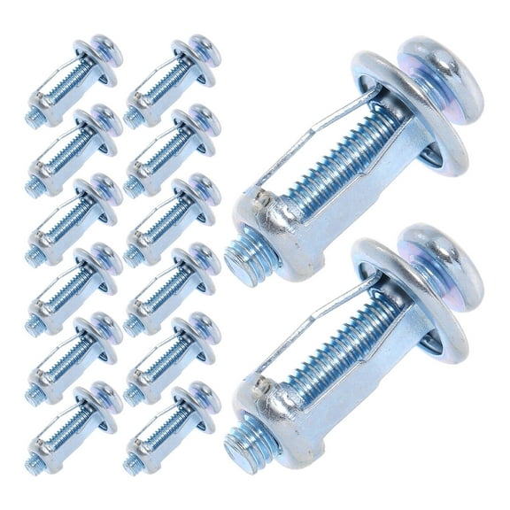 GOOHOCHY 40PCS Hollow Door Anchor Set Plasterboard Cavity Fixing Hanging Extra Short Hollowed Wall Anchor for Aluminium Sheet Steel Pipe Hollow Plastic Sheet for DIY Projects