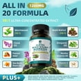 thumbnail image 7 of Wormwood Black Walnut Clove Cleanse for Humans Softgels Supplement w/ 7 Oils & 7 Enzymes, 20-in-1 Formula for Gut Cleanse & Digestive Support, 120 Count by Lukaree, 7 of 7