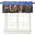 thumbnail image 3 of New York Hamanton City Curtains For Living Room Bedroom Window Treatment Home Decoration Drapes Kitchen Curtain, 3 of 7