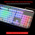 thumbnail image 5 of Tecla de cristal transparente, tecla de inyección de dos colores, tecla de luz de personaje, tecla personalizada, tecla de teclado mecánico Real Inevent EL013267-00, 5 of 5