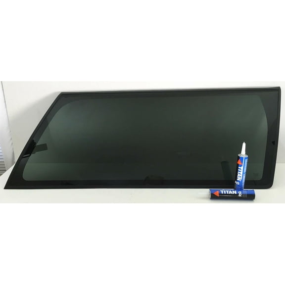 OEM Passenger Right Side Rear Quarter Window Quarter Glass Compatible with Chevrolet Suburban/GMC Suburban 1993-1999 4-Door Models