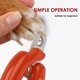 thumbnail image 4 of 1 PC Innovations Cortaúñas para Mascotas - Ideal para cortar las garras de las uñas de perros y gatos pequeños Quick-Clip JAMW Sencillez, 4 of 5