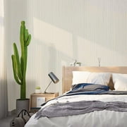 UMIGGEE Faux Grass Cloth Textured Beige Wallpaper Peel and Stick Wallpaper 17.7 x 118 Self-Adhesive Removable Contact Paper for Furniture