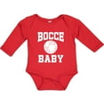 thumbnail image 3 of Inktastic Bocce Baby Boys or Girls Long Sleeve Baby Bodysuit, 3 of 5
