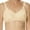 Sand, variant on Amoena Womens Karolina Wire-Free Pocketed Mastectomy Bra, Fashionable, Lace, Comfortable, Adjustable Black/Nude 38A