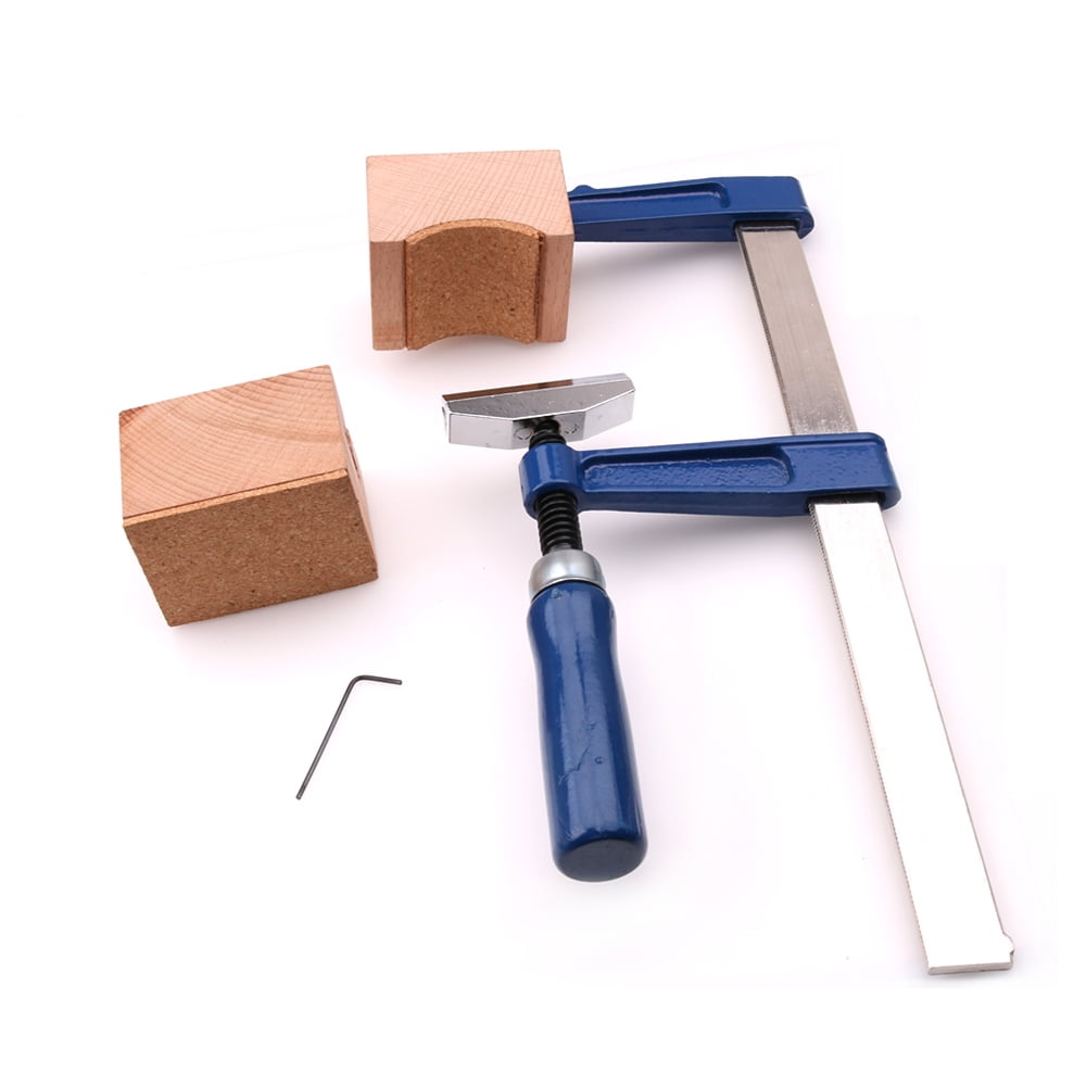 Guitar Bass Fretting Tool Fingerboard Fretboard Fret Press Tool with Wooden Blocks and Mini