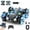 Black, variant on JUGAAD LIFE Remote Control Cars, RC Car Toys for Boys 5 6 7 8 9 10 Years Old Boys Girls, Gesture Sensing RC Stunt Car, Double Sided Race Car with Lights, Birthday Gift for Kids - Red