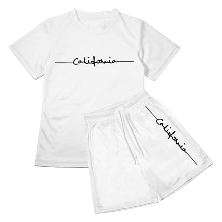 Big Outfits For Boys Letter Print Mesh Short Sleeve T Shirt And Shorts Play Tracksuit Sportswear Cute Sets Size 11-12T