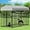 4 x 8 x 6 Ft, variant on VIVIJASON 6 x 6 x 6 Ft Large Outdoor Dog Kennel, Heavy Duty Metal Frame Dog Cage with Thickened Bars, UV & Waterproof Cover, Outside Pen Playpen Dog Run House for Large to Small Dogs