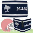 thumbnail image 4 of Álbum para cartas de fútbol KivolFun Dallas de 400 bolsillos, azul marino, 4 of 6