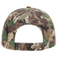 thumbnail image 3 of Men’s Camouflage 6 Panel Adjustable Low Profile Baseball Cap, Light Loden/Brown/Kelly, 3 of 3
