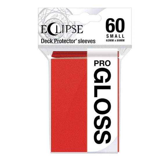 Ultra Pro Small Sleeves: Eclipse Gloss - Apple Red (60)