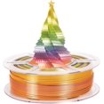 thumbnail image 2 of Rainbow PLA 1.75 filament, multicolor silk rainbow PLA 3D printer filament, dimensional +/- 0.03mm, 1kg spool, 2 of 5