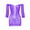 Purple, variant on Womens Lingerie Long Sleeve Mesh Wrap Hip Slim Sexy Coat Lingerie Black One Size