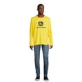 thumbnail image 3 of John Deere Men's and Big Men's Jersey Graphic Long Sleeve Tee T-Shirt, up to Size 3XL, 3 of 10