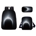 thumbnail image 1 of Agiferg 3D Sky Pattern School Bag Breathable Travel Outdoor Multifunctional Bag 3PC, 1 of 1