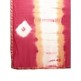 thumbnail image 3 of eloria Women's Poly Chiffon Partywear Saree Jaipuri Bandhej Style Sari with Readymade Blouse, Color: Pink & White | Size: 36, 3 of 7