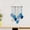 Blue, variant on Tongina Macrame Wall Hanging Woven Tapestry Chic Decoration Handmade,Rope Background Leaf Tassels Wall Decor for Bedroom Dorm Wedding Green