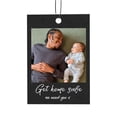thumbnail image 1 of asddcavvf Custom Car Rear View Hanging Ornament With Any Photo & Text Dog & Cat Photo Pendant for Car 5 Style Options Stain Glass Window Flowers, 1 of 3