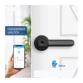 thumbnail image 3 of Electronic Door Lock Ttlock Biometric Fingerprint Lock Handle USB Rechargeable Anti Theft Keyless Entry Smart Home ,Smart and Convenient, 3 of 7