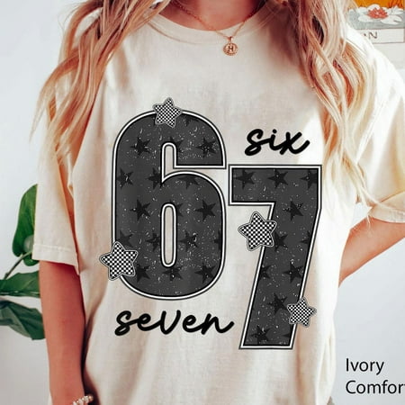 DOPASHIRT Coquette Six Seven Shirt, Six Seven 6 7 Shirt, Internet Gift, Trending Social Media, Viral Phrase Funny Saying Shirt Unisex S-5XL Hot Trending Shirt, Vintage Birthday Gift