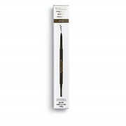 Revolution Precise Brow Double Ended Ultra-Fine Eyebrow Pencil, Dark Brown