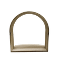 thumbnail image 4 of Mainstays Natrual 16'' arch wall shelf, 4 of 8