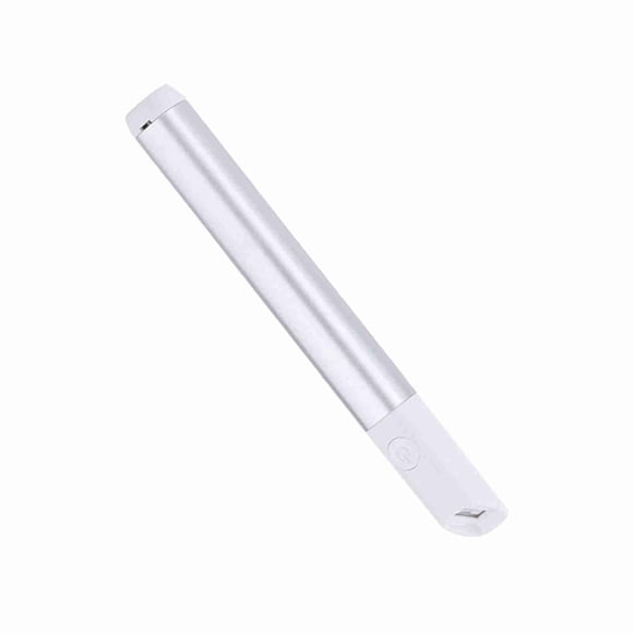 Pluma Eléctrica Para Eliminar El Acné, Luz Roja Y Azul, Dispositivo De Reparación De Marcas De Acné, Cuidado Facial, Gris Plateado