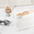 thumbnail image 2 of Tovolo Glide-A-Scoop Ice Cream Tub, 2.5 Qt Half Gallon Container, White, 2 of 4