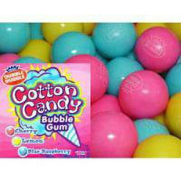 Cotton Candy 1 Inch Gumballs, 2LBS