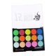 thumbnail image 4 of Paleta de pintura Maquillaje de pintura Soluble en agua Lavable Pintura facial Pigmento Cara Juego de pintura corporal para escenario Cumpleaños Estilo B BLESIY Pintura de cara y cuerpo, 4 of 8