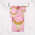 thumbnail image 5 of Dreamtimes Cupcakes Towel Set of 3, Highly Absorbent Soft Towels with Bath Towel, Hand Towel and Washcloth for Bathroom Hotel Gym Spa, 5 of 7