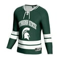 thumbnail image 2 of Youth  Green Michigan State Spartans Lightweight Women's Hockey Team Fashion Jersey, 2 of 3