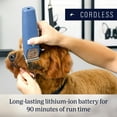 thumbnail image 4 of OsterÂ® Professional Fast FeedÂ® Cordless Pet Clippers, Blue, 4 of 10