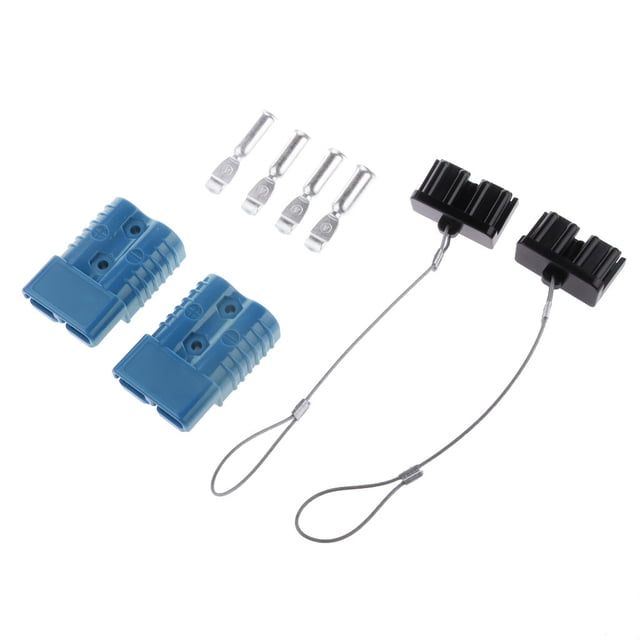 175A 600V 1AWG Batería Conexión rápida Cabrestante Conector Enchufe t Cover-BLUE Zulema la batería de conexión rápida