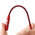 thumbnail image 3 of EeaseCA 2pcs Mountain Road Folding Bike V Brake Caliper Elbow Inner Tube Brake Replaceable Extensible Pipe (Red), 3 of 8