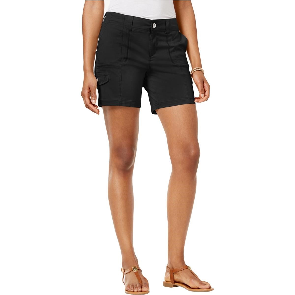 Style & Co. Womens Petites Comfort Waist Mid Rise Cargo Shorts ...