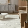 thumbnail image 2 of Rug Branch Maise Modern Abstract Indoor Area Rug, Cream Beige - 5'x7', 2 of 8