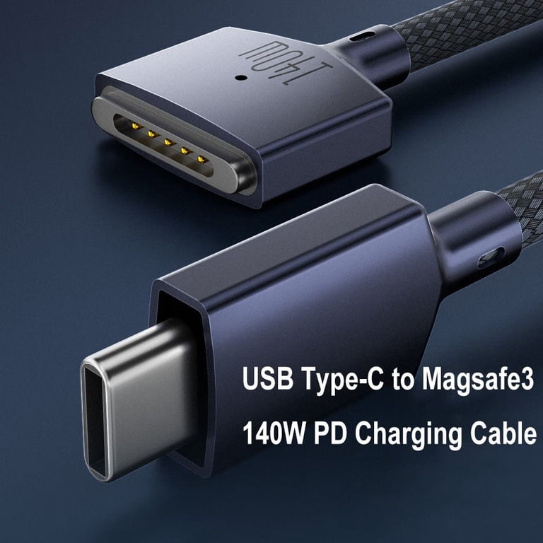 2M USB Type C to Magsafe 3 Magnetic Charger Cord Laptop Charging