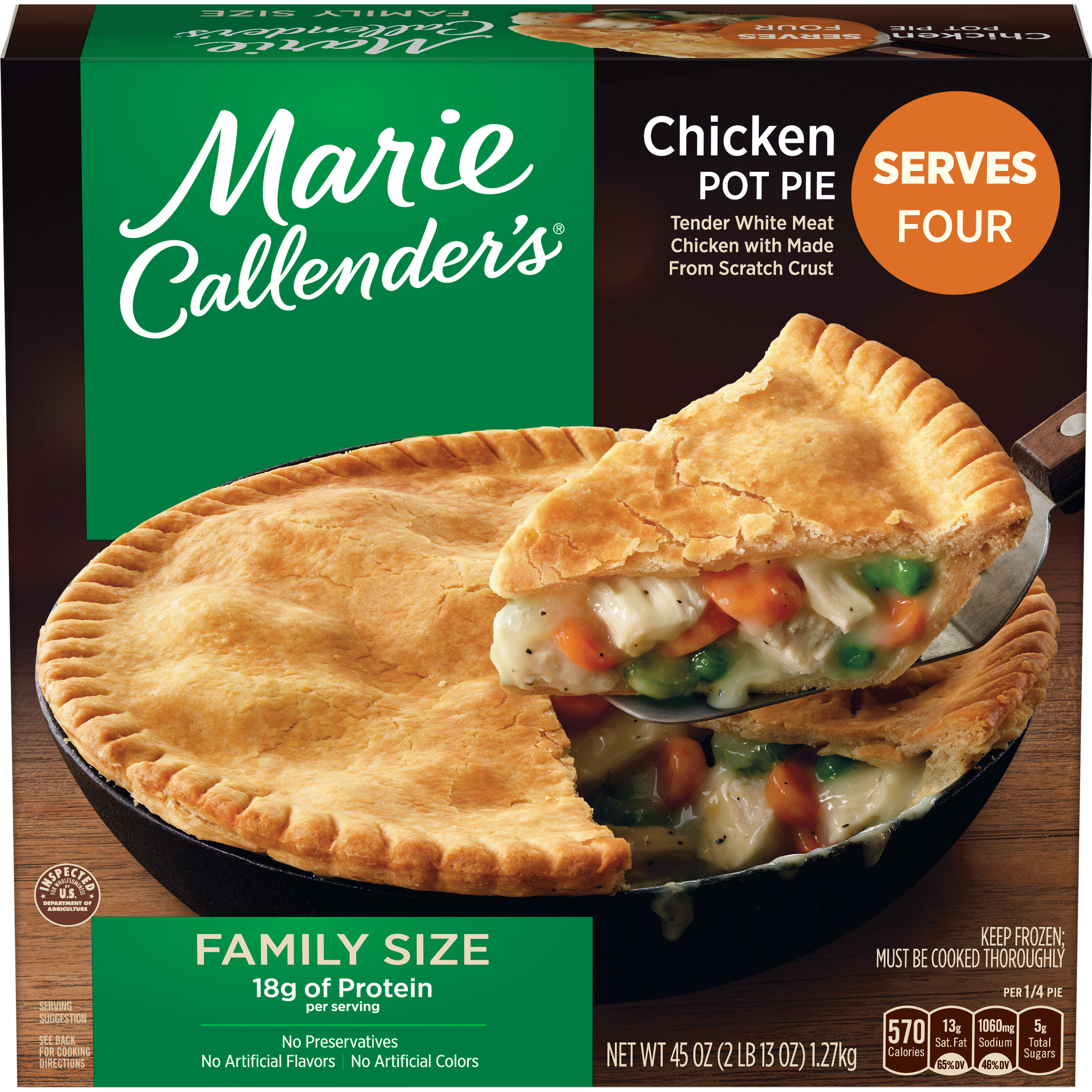Marie Calendar Frozen Pie
