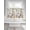 Gray, variant on Easter 2 Panel Kitchen Curtains for Small Windows, Spring Watercolor Vintage Bunny Eggs Flower Bathroom Tier Curtain, Short Window Treatment for Bedroom/Living Room 55"x36"