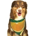 thumbnail image 6 of Naloa Orange Dog Bandanas 1PC Washable Triangle Dog Scarfs Premium Durable Fabric, for Small Medium Large Dogs and Cats, 6 of 6