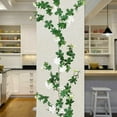thumbnail image 4 of Holiday Deals Iumwxz Simulation Rose Vines Roses Vines Fake Flowers Decorative Conditioning Pipe Winding Plastic Rattan Wall Plants Cover Up Ho Ho Savings! Canada Day, 4 of 6